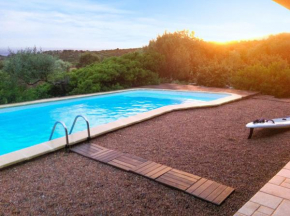 Villa de 4 chambres avec vue sur la mer piscine privee et jardin clos a Sagone a 1 km de la plage